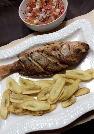 Una foto de Pescado frito porteño