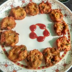 Paneer veg cutlets A picture of Paneer veg cutlets.
