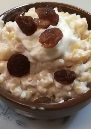 Tejbebulgur almával recept fotója