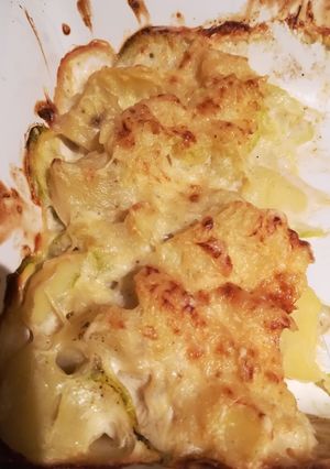Une photo de Gratin courgettes pommes de terre