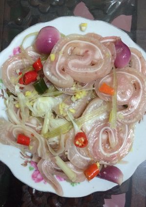 Hình của món Tai heo chua ngọt chống ngán ngày Tết!.