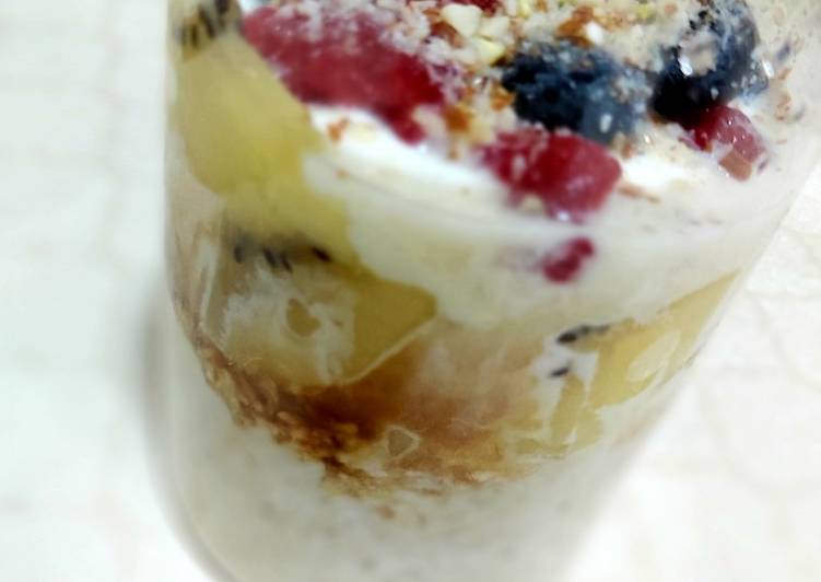 Recipe of Overnight oats in 21 Minutes for Family