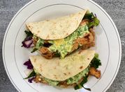 Gambar chicken tortilla wrap