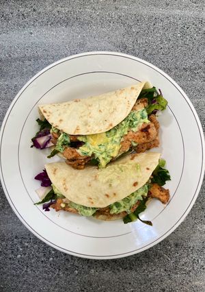 Foto resep Chicken Wrap Tortilla