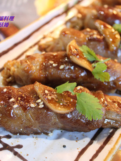 醬燒肉片金菇捲 的食譜成品照片