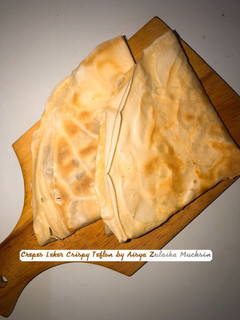 Foto resep Crepes Leker Crispy Teflon