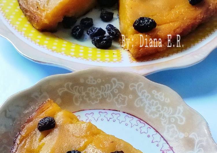 Masakan Unik Bingka Labu Kuning Eggless || Teflon Gurih Mantul