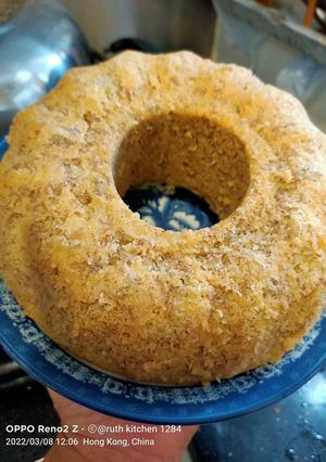 A picture of Steam bananas 🍌🍌 cake.