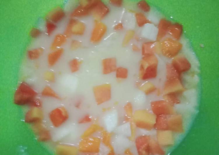 makanan Sop buah Jadi, Menggugah Selera