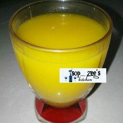 A picture of Mango juice.