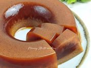 Gambar puding santan gula merah