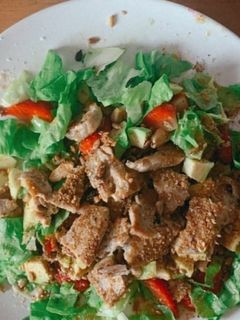 Foto de Salada de Frango Panado