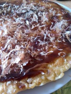 Una foto de Okonomiyaki
