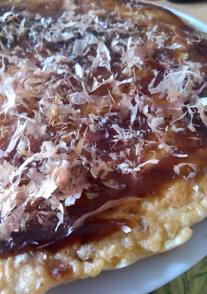 Una foto de Okonomiyaki