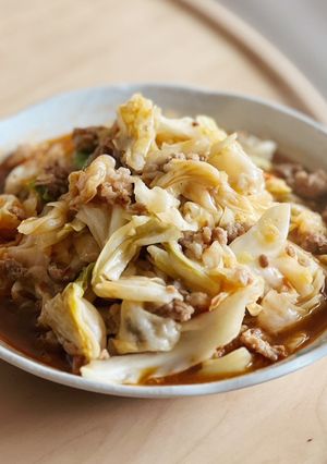 魚香高麗菜 的食譜成品照片