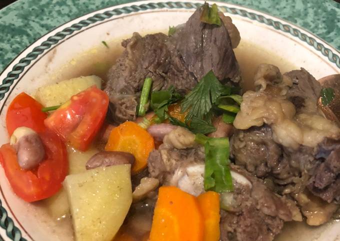 Cara Membuat Sop iga / sup iga Yang Sederhana