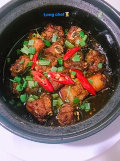Hình của món Sườn non kho tiêu👨🍳.