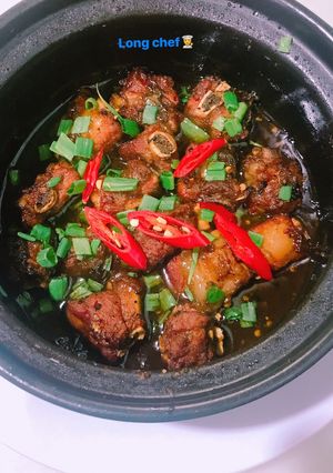 Hình của món Sườn non kho tiêu👨🍳.