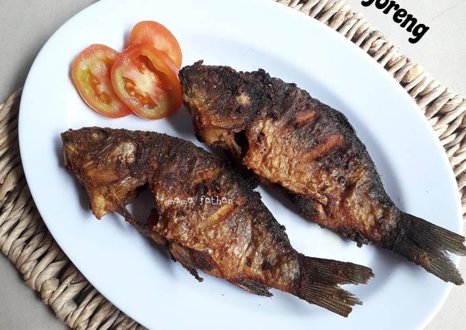 Ikan mas goreng