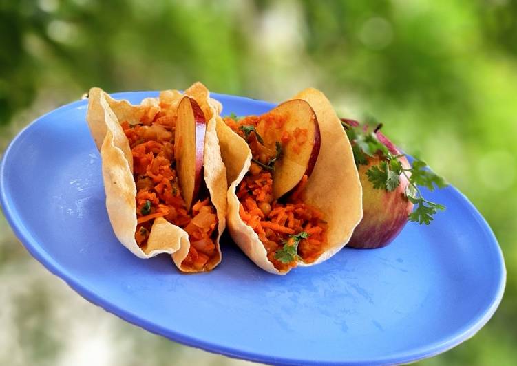 How to Make Quick Instant Papad taco