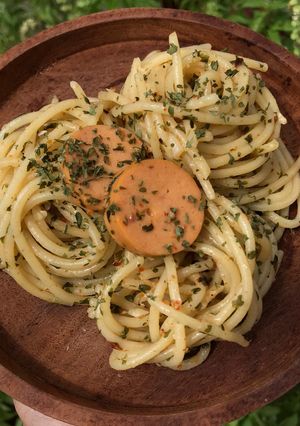 Foto resep Spaghetti aglio olio
