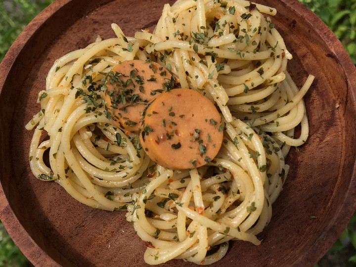 Resep Spaghetti aglio olio yang Lezat