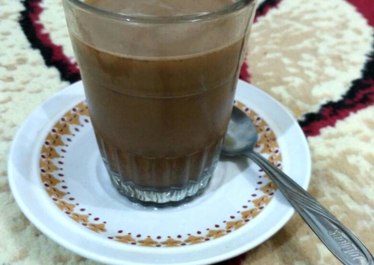 Cara Gampang Menyiapkan Kopi santan gula merah yang Bisa Manjain Lidah
