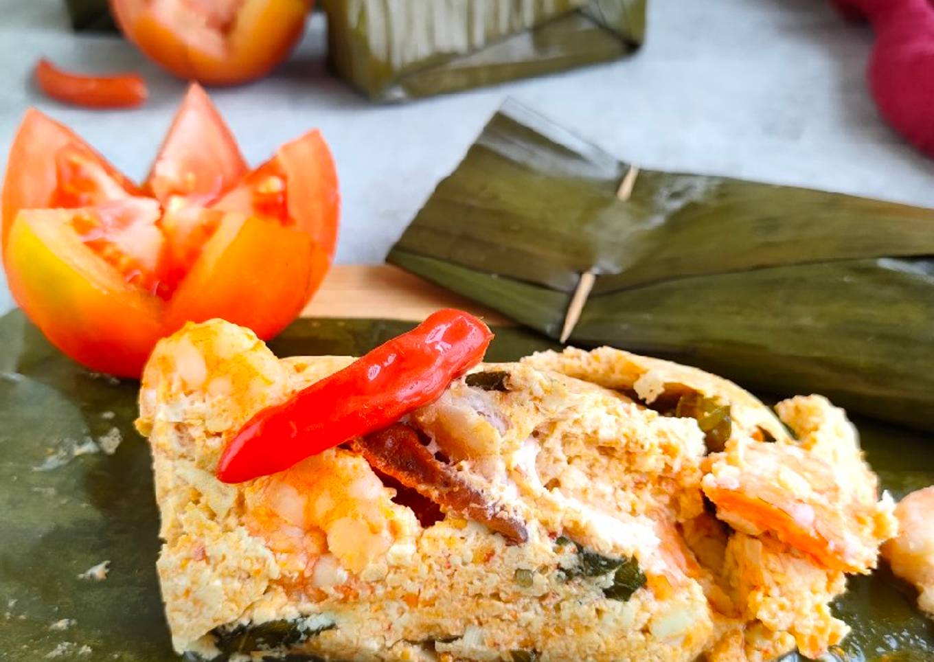 Pepes Tahu Udang