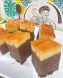 Puding Caramel Kek Coklat Sukatan Cawan