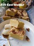 Kek Epal Walnut