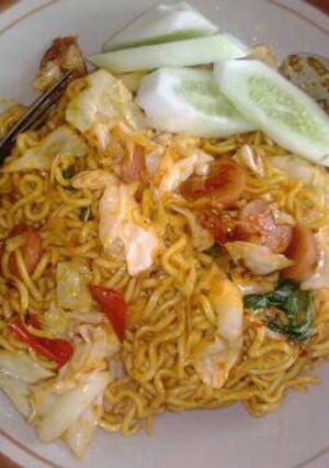Foto resep Mie goreng pedas manis
