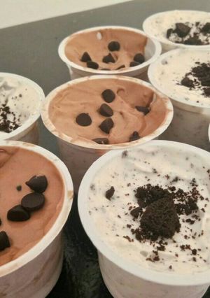 Foto resep Ice cream oreo + chocolate chococips