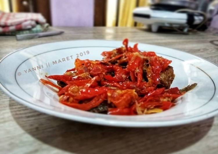 Langkah mengolah Ikan balado, Lezat Sekali