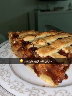 صورة لوصفة فطيرة تفاح 🍏🍎🥧
