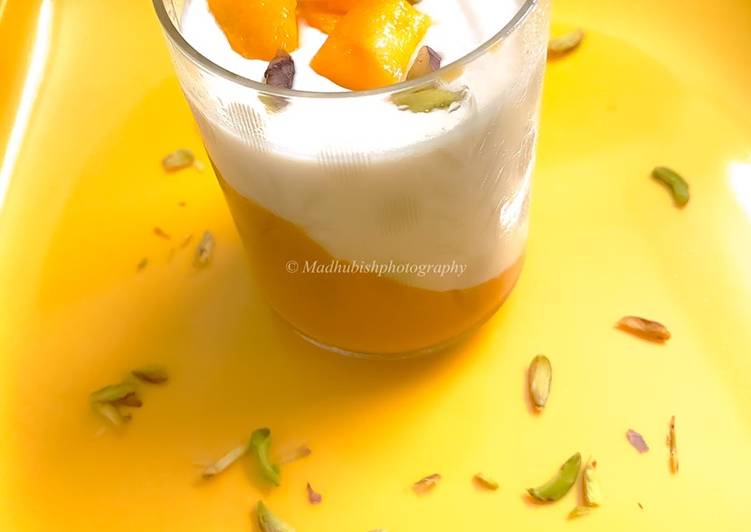 Easiest Way to Make Perfect Mango-Vanilla Pudding