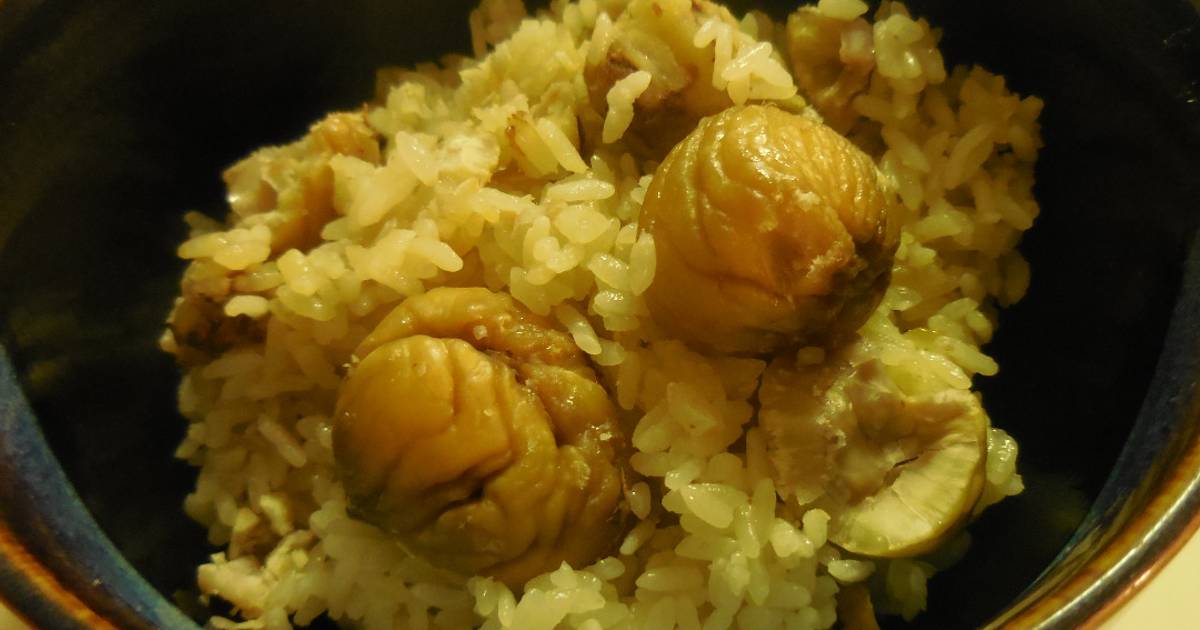 Japanese Chestnut Rice Korean Rice Chest