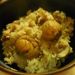 A picture of Japanese Chestnut Rice.