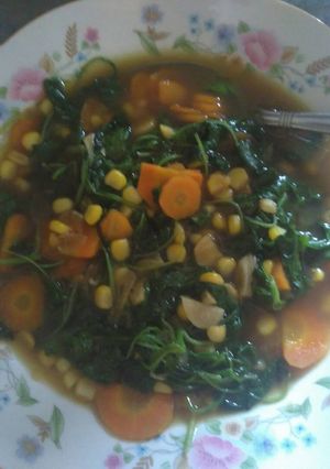 Foto resep Tumis bayam saus tiram