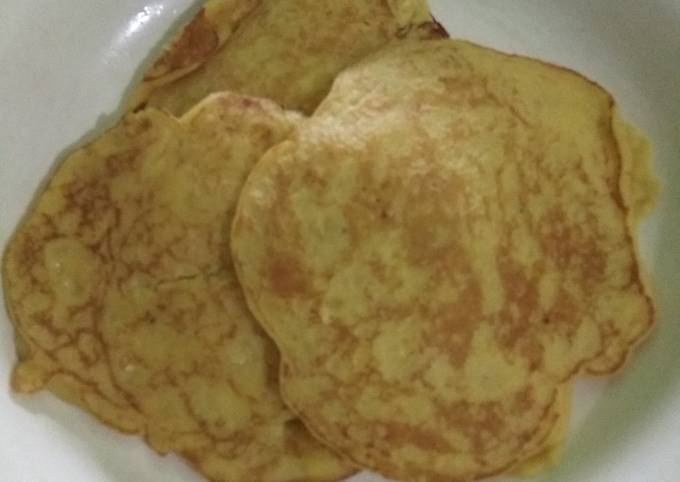 Cemilan MPASI 10 bulan Banana Pancake