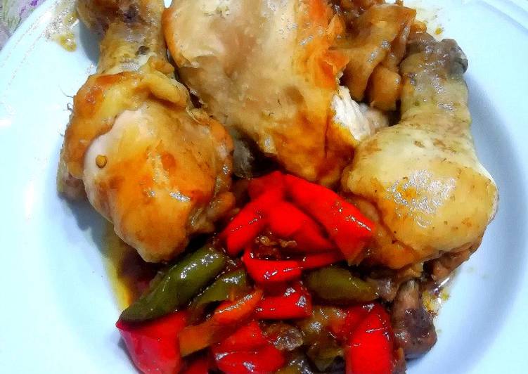 Ricetta Pollo Ai Peperoni Bimby Di Vilelma Zoboli Cookpad