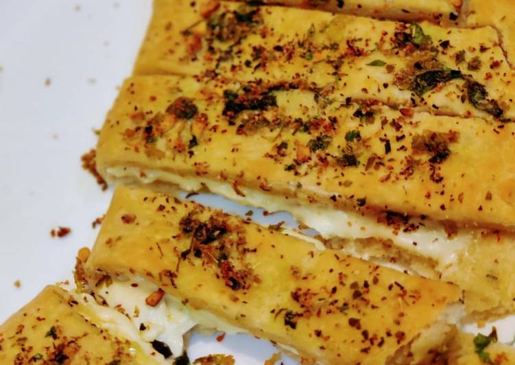 Easiest Way to Make Ultimate Stuffed Garlic bread