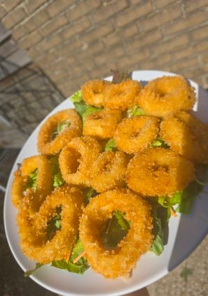 صورة لوصفة كلمار مقلي
