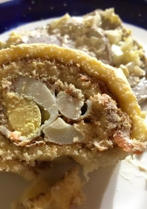 Una foto de Pionono de palmitos y más