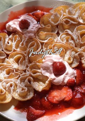 🧡Boldogi nagyrózsa fánk - különleges / Jucus konyhájából 🧡 recept fotója
