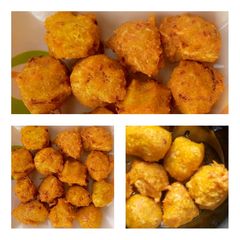 A picture of Yam akara.
