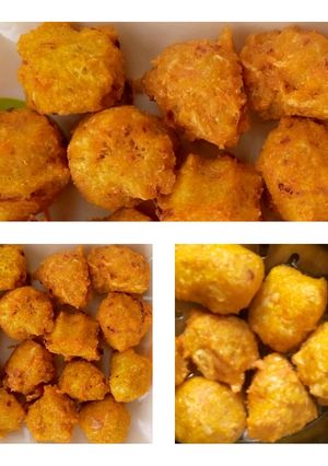 A picture of Yam akara.