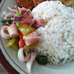 รูปของ Tumis Cumi Asin Cabe Ijo
