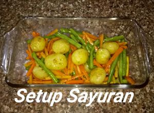 Foto resep Setup sayuran