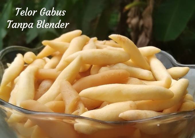 Telor Gabus Tanpa Blender