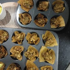 Baked Wontons A picture of Baked Wontons.